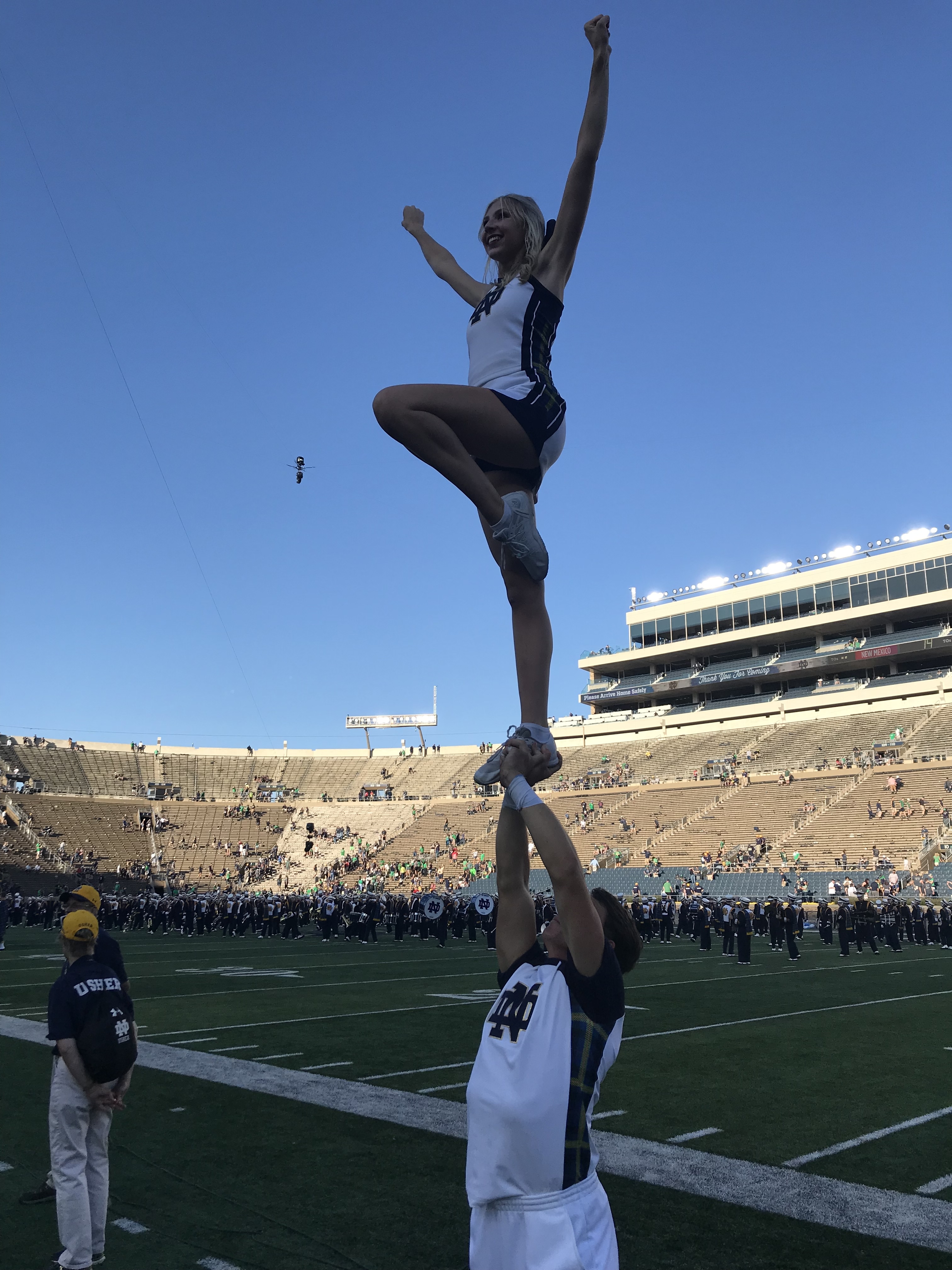 Notre Dame Cheerleading
