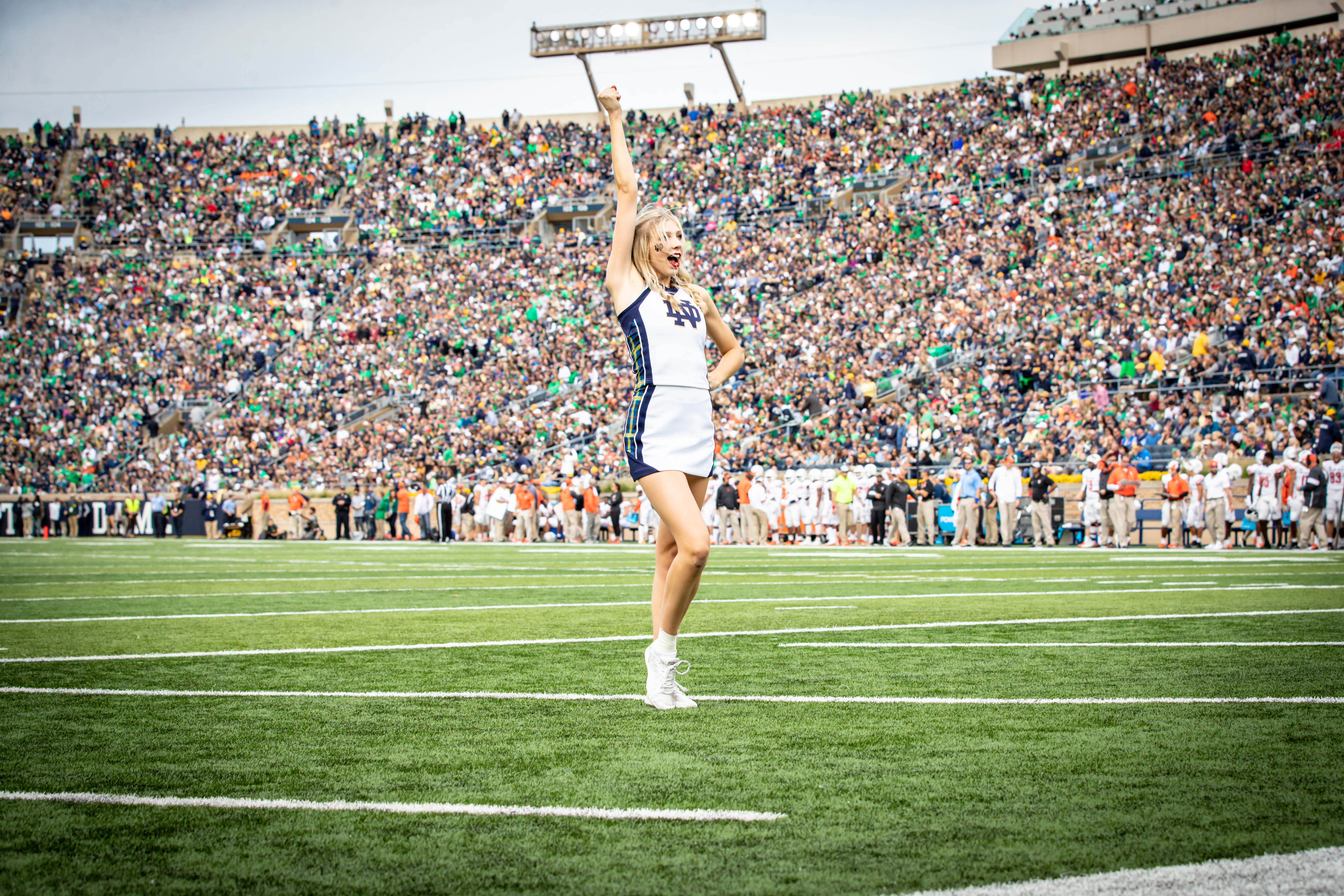Notre Dame Cheerleading